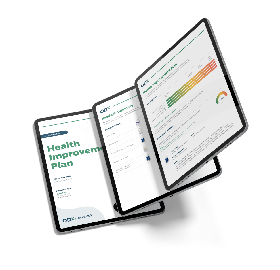 Optimal Diagnostic (ODX) Functional Health Report