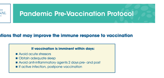 IFM’s COVID-19 Pre-Vaccine Protocol