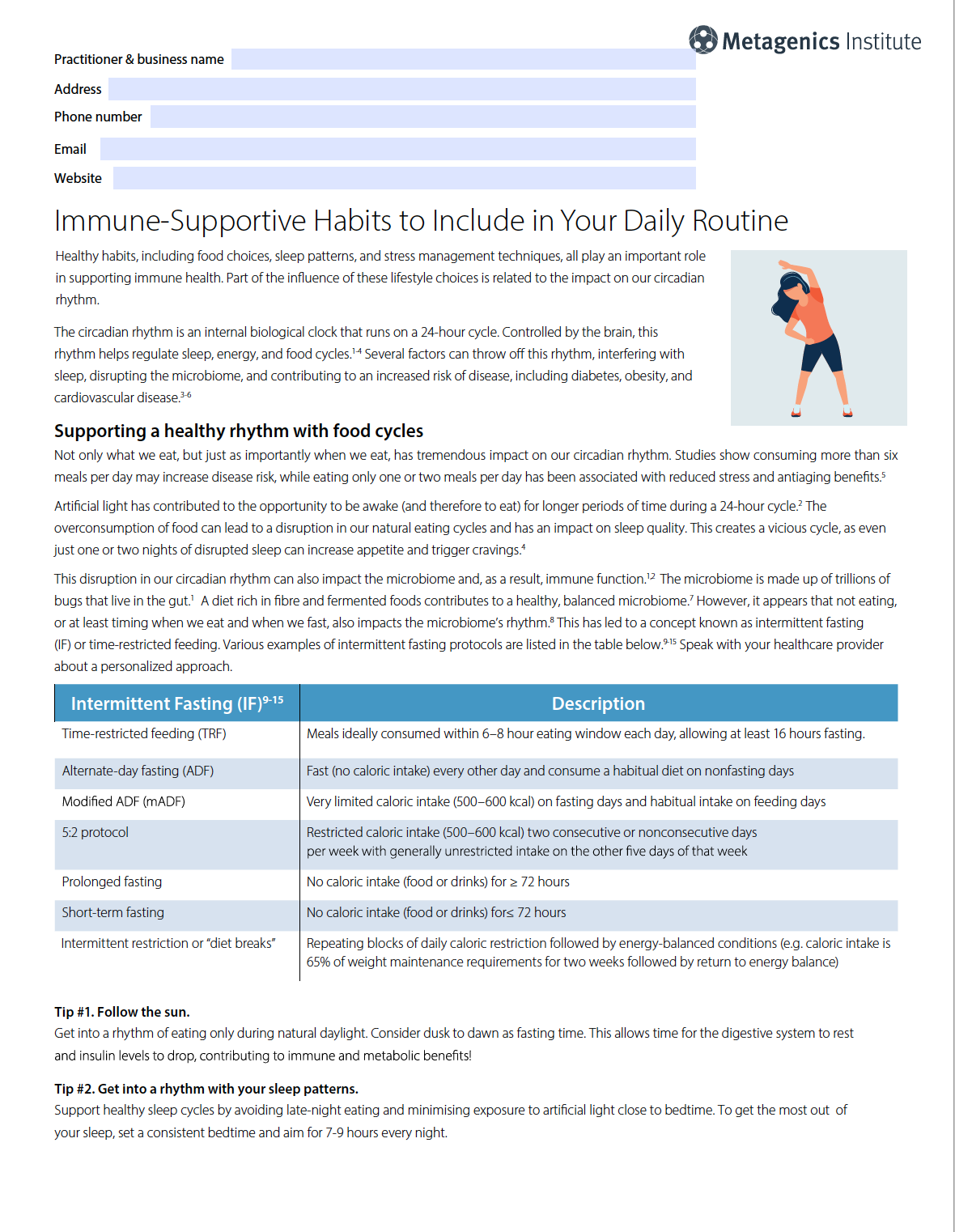 6. Immune | Lifestyle Habits for Immune Health